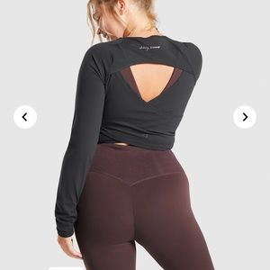 Whitney Simmons x Gymshark long sleeve (black)